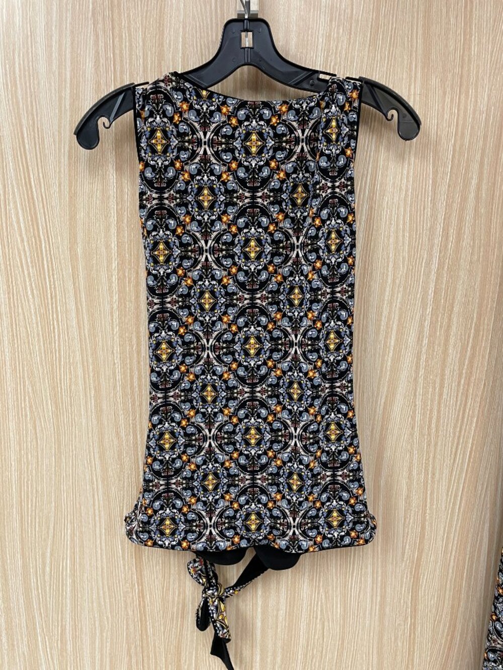 White House Black Market Black Print Pants Set Size Large - Picture 6 of 7